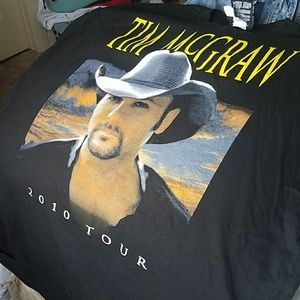 Tim McGraw 2010 tour shirt